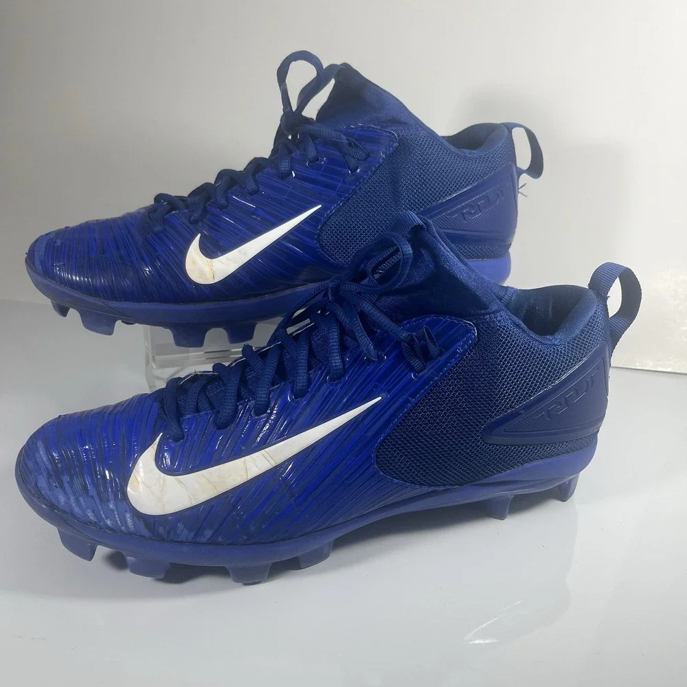 Nike Force Trout 3 Mcs Molded‎ Baseball Cleats Racer Blue 858502-447 Men 12